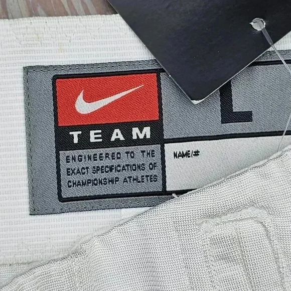 Nike Men's Open Field Football Pants White/ Navy # 615745/107 NWT Choose … - Picture 5 of 8